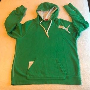 Green Women’s Puma Hoodie